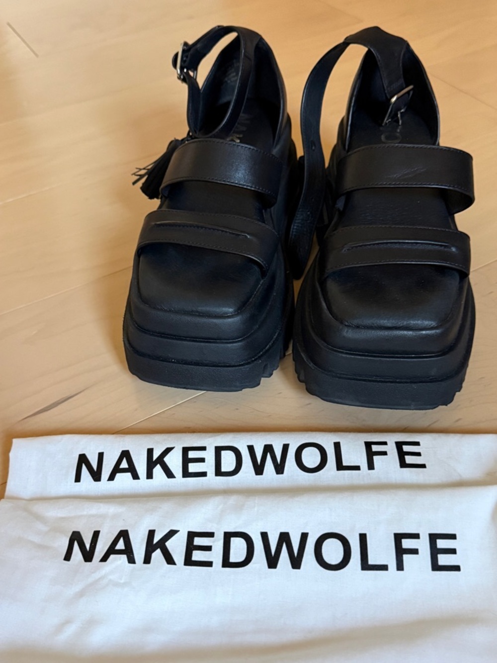 naked wolfe DARE double stack platform